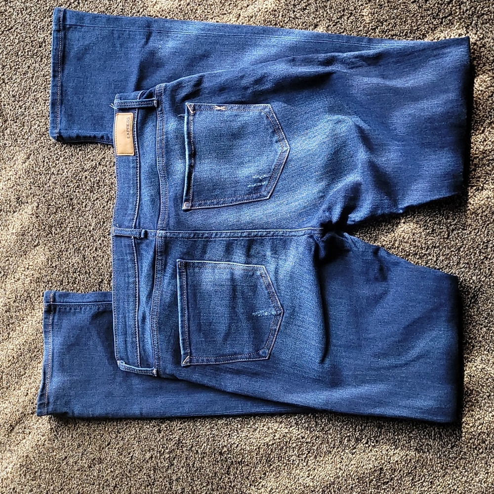 Express barely boot jeans